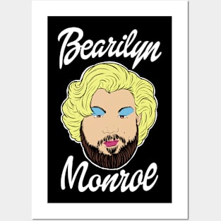 Bearilyn Monroe - colour Posters and Art